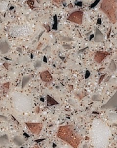 Formica 'Copper Quartz' solid surface