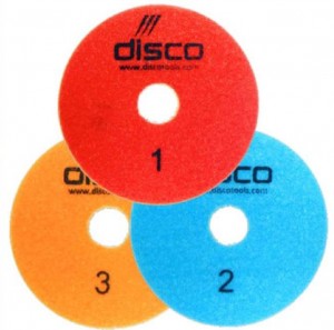 disco 3step polishing pads