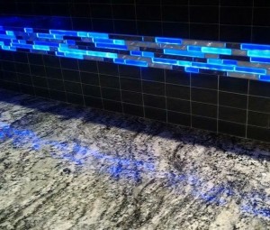 Backlit tile kit