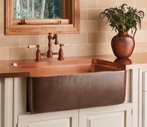 Stone Forest Copper Farmhouse Sink
