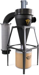 3HP V-3000 HEPA Dust Collector 35 Gal Freestand